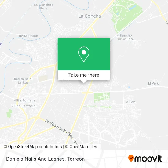Daniela Nails And Lashes map