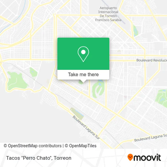 Tacos "Perro Chato" map
