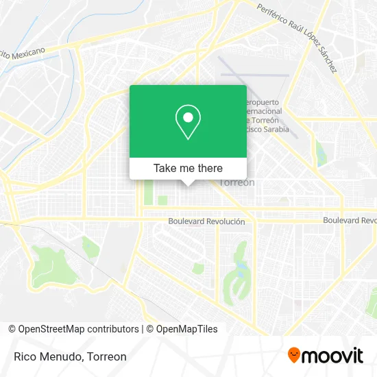 Rico Menudo map