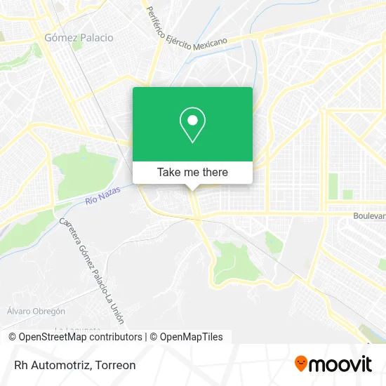 Rh Automotriz map
