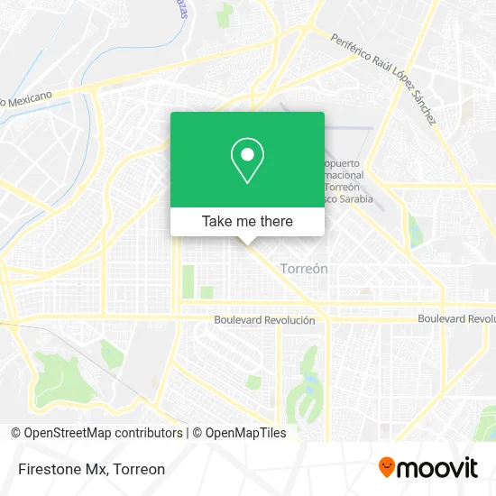 Firestone Mx map