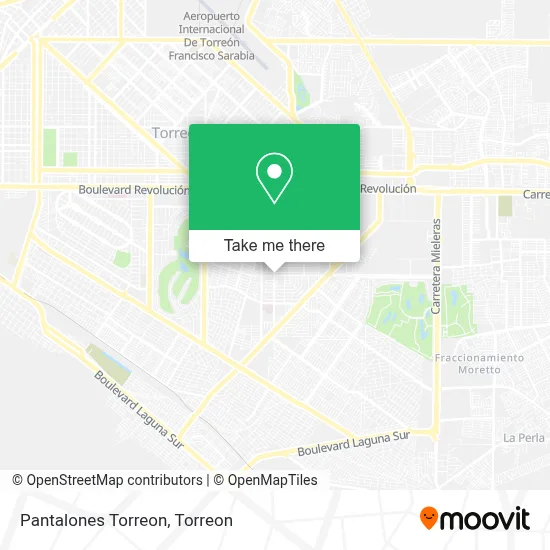 Pantalones Torreon map