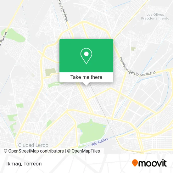 Ikmag map