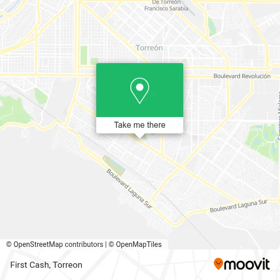 First Cash map