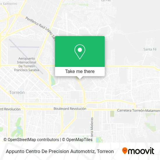 Appunto Centro De Precision Automotriz map