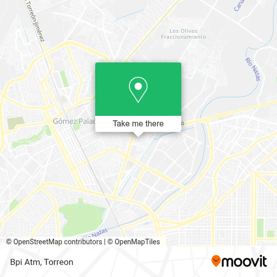 Bpi Atm map