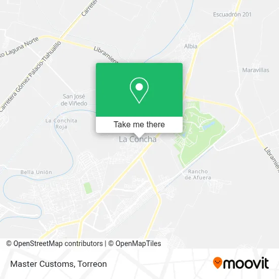 Master Customs map