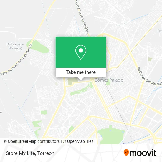 Store My Life map