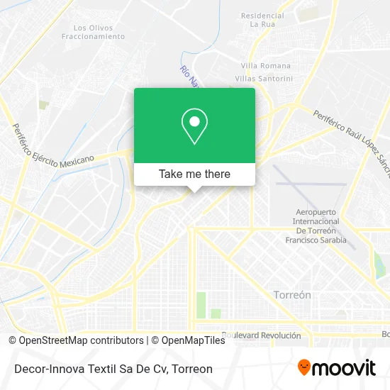 Decor-Innova Textil Sa De Cv map