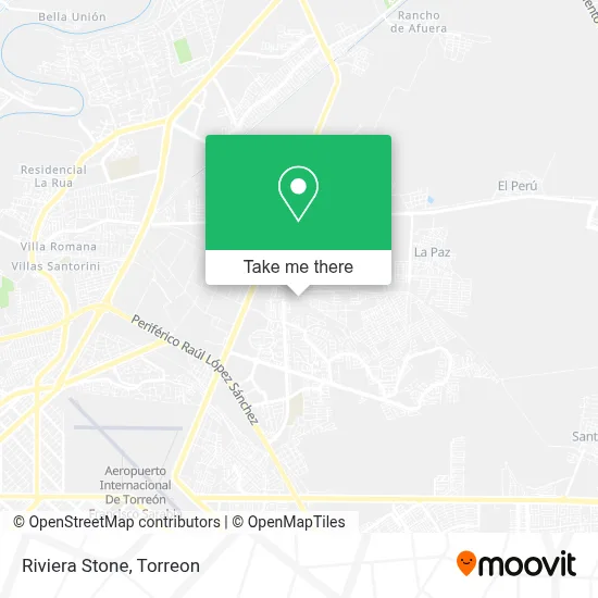 Riviera Stone map