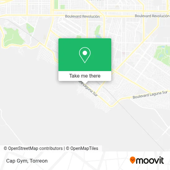 Cap Gym map