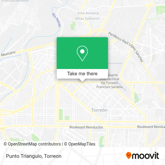 Punto Triangulo map
