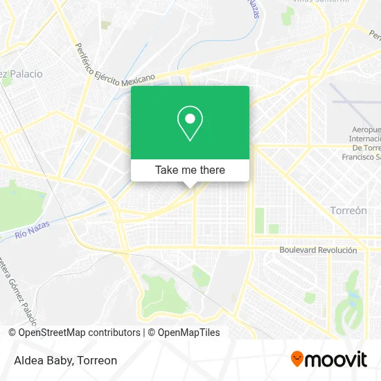 Aldea Baby map