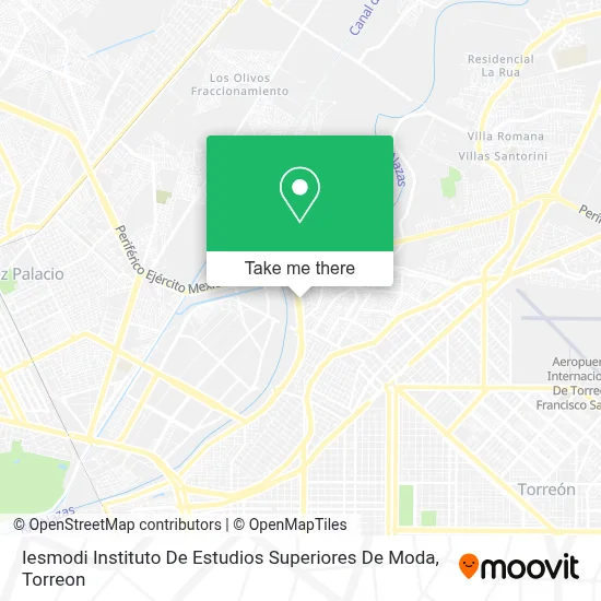 Iesmodi Instituto De Estudios Superiores De Moda map