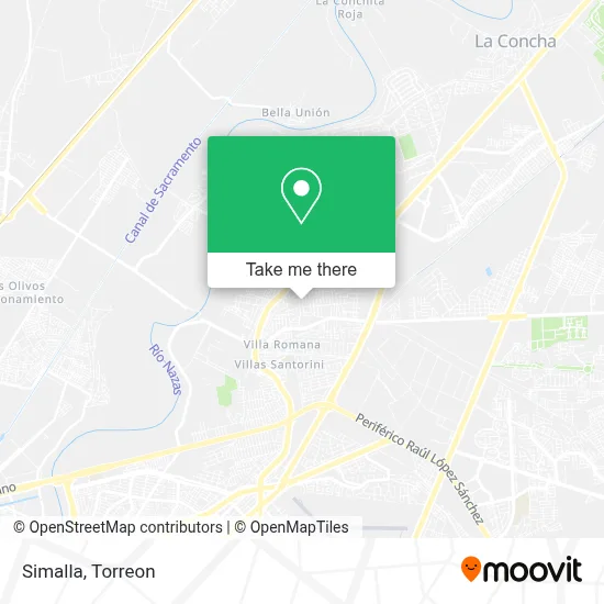 Simalla map