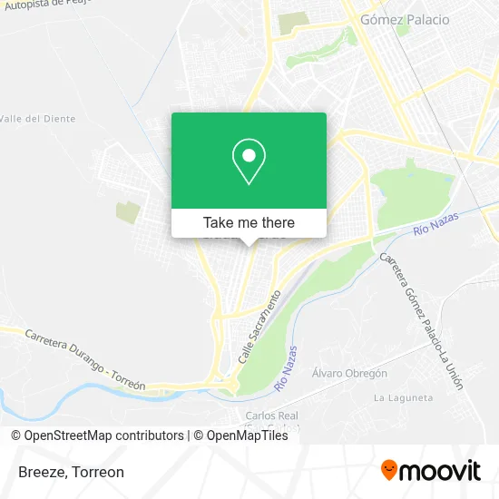 Brezza map