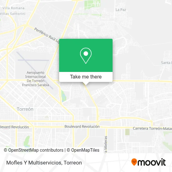 Mofles Y Multiservicios map