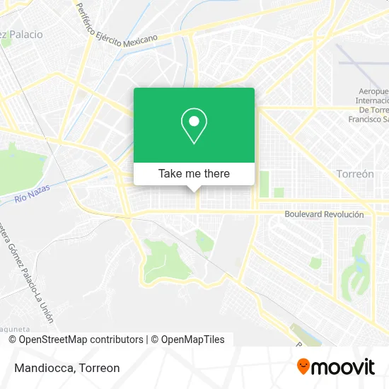 Mandiocca map