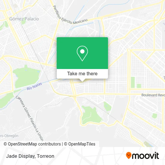 Jade Display map