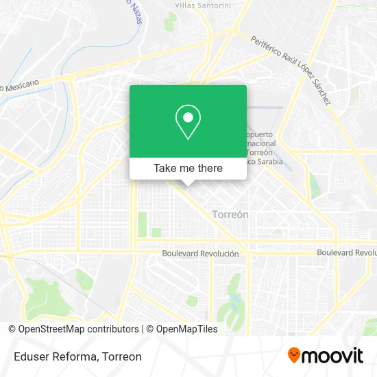 Eduser Reforma map