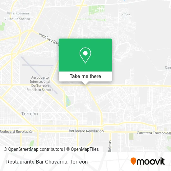 Restaurante Bar Chavarria map
