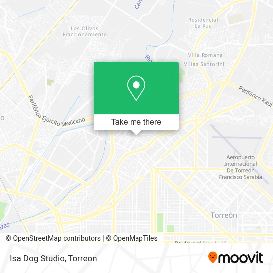Isa Dog Studio map