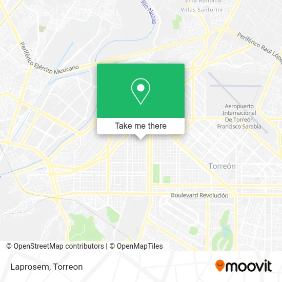 Laprosem map