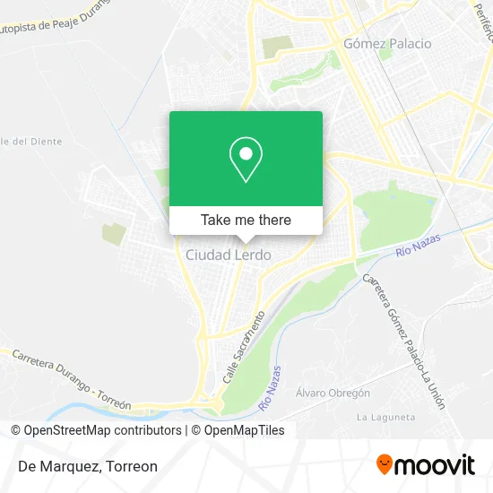 De Marquez map