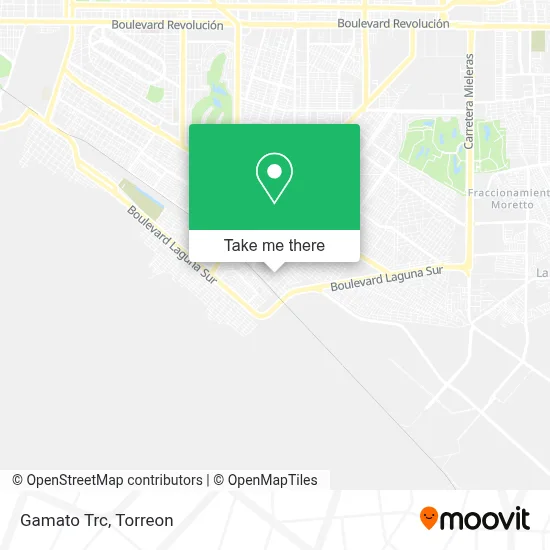 Gamato Trc map
