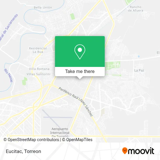 Eucitac map