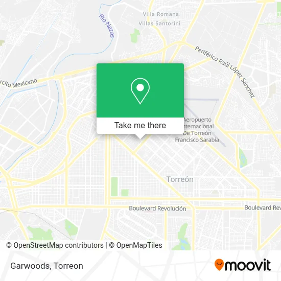 Garwoods map