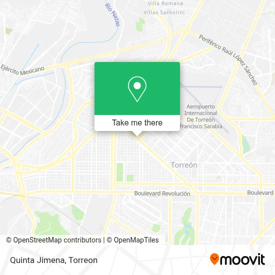 Quinta Jimena map