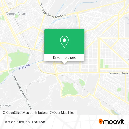 Vision Mistica map