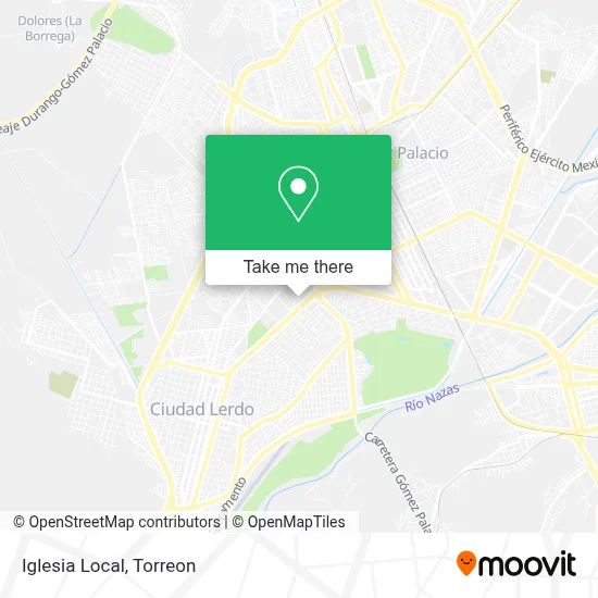 Iglesia Local map