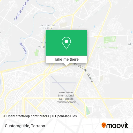 Customguide map