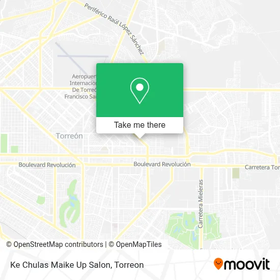 Ke Chulas Maike Up Salon map