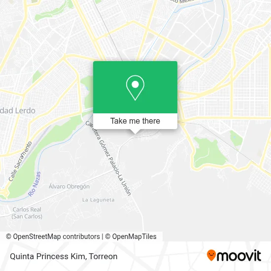 Quinta Princess Kim map