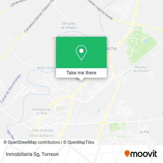 Inmobiliaria Sg map