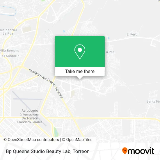 Bp Queens Studio Beauty Lab map