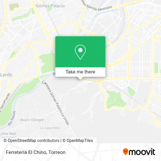 Ferreteria El Chino map