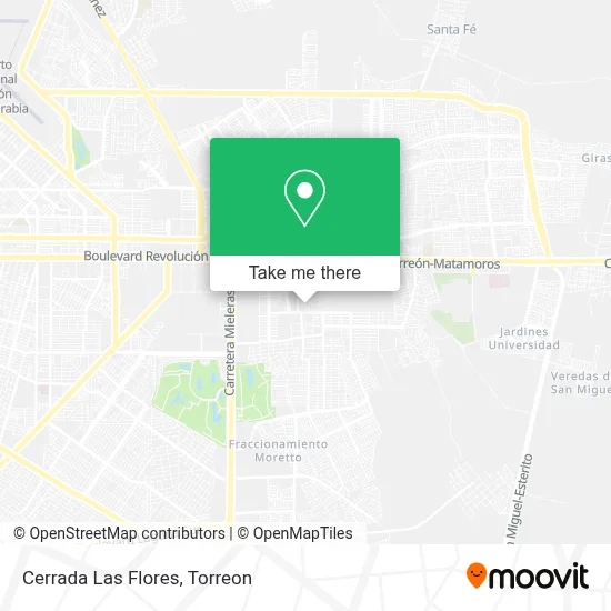 Cerrada Las Flores map