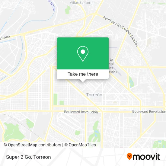 Super 2 Go map