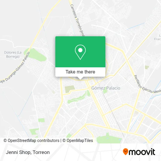 Jenni Shop map