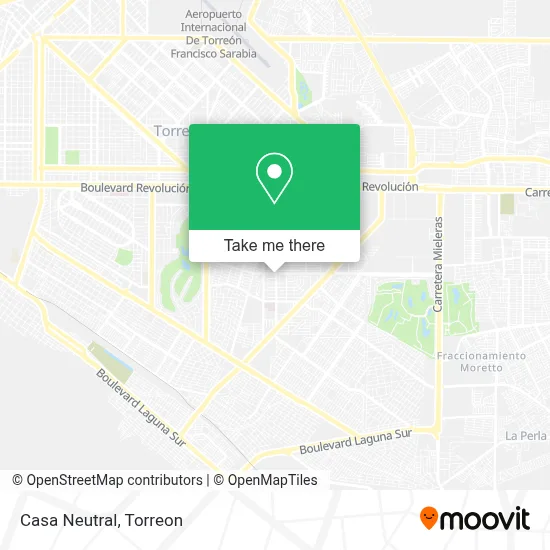 Casa Neutral map