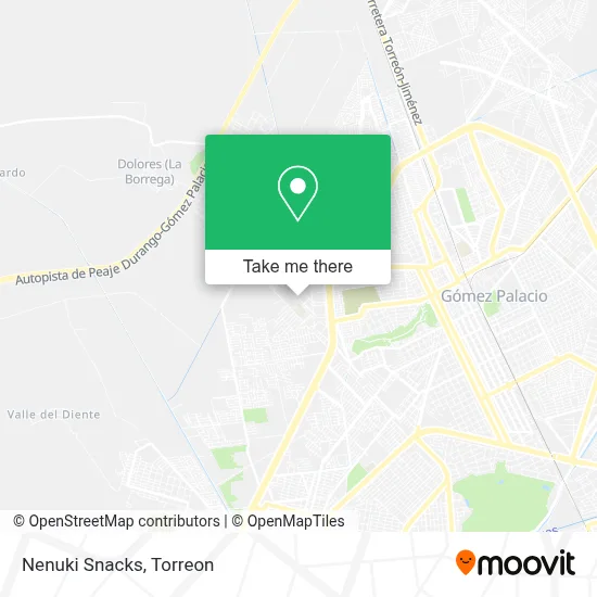 Nenuki Snacks map