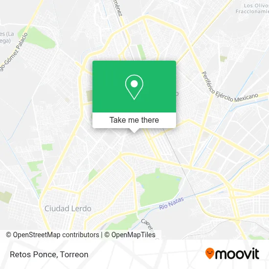 Retos Ponce map