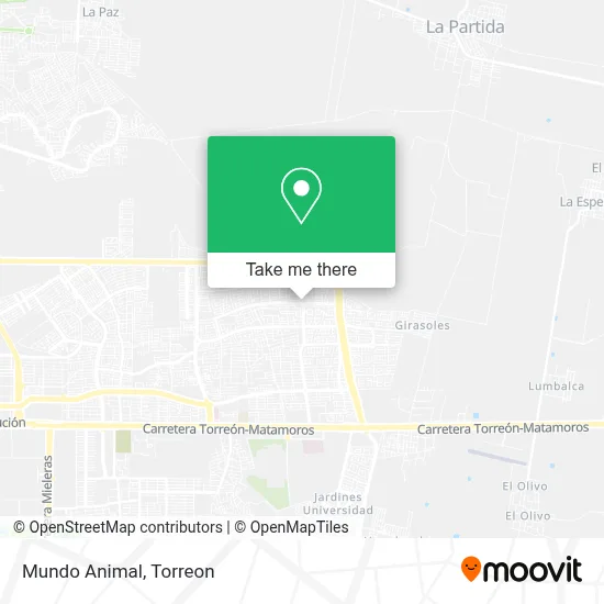 Mundo  Animal map