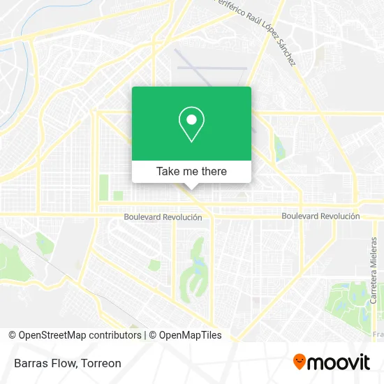 Barras Flow map