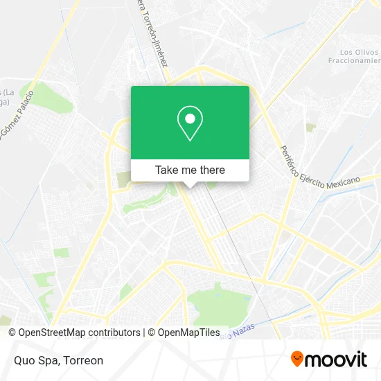Quo Spa map