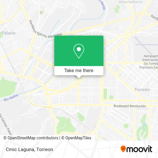 Cmic Laguna map